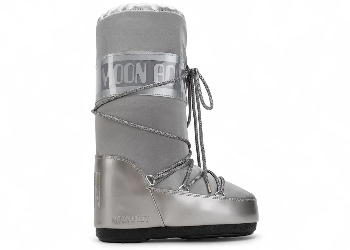 Moon Boot Icon Glance Silver Womens