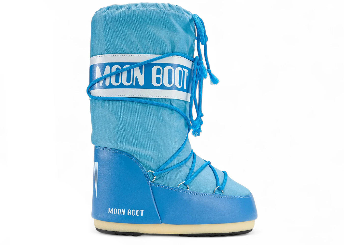 Moon Boot Icon Nylon Alaskan Blue Womens