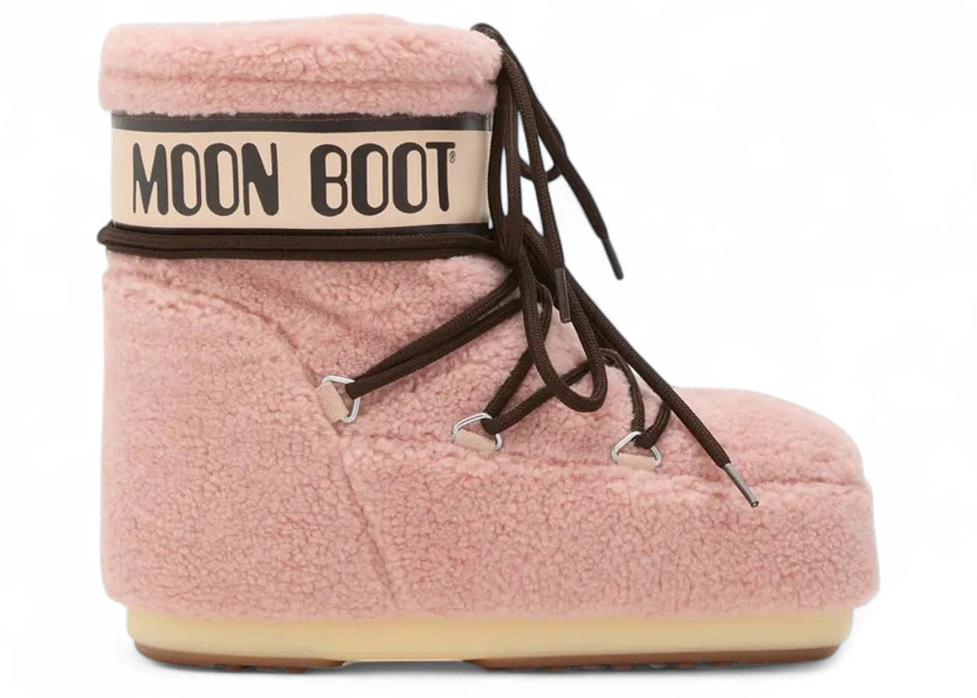 Moon Boot Moon Boot Icon Low Fleece Pink Womens