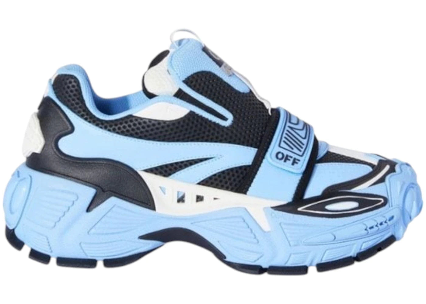 Off-White Glove Slip On Blue Womens
