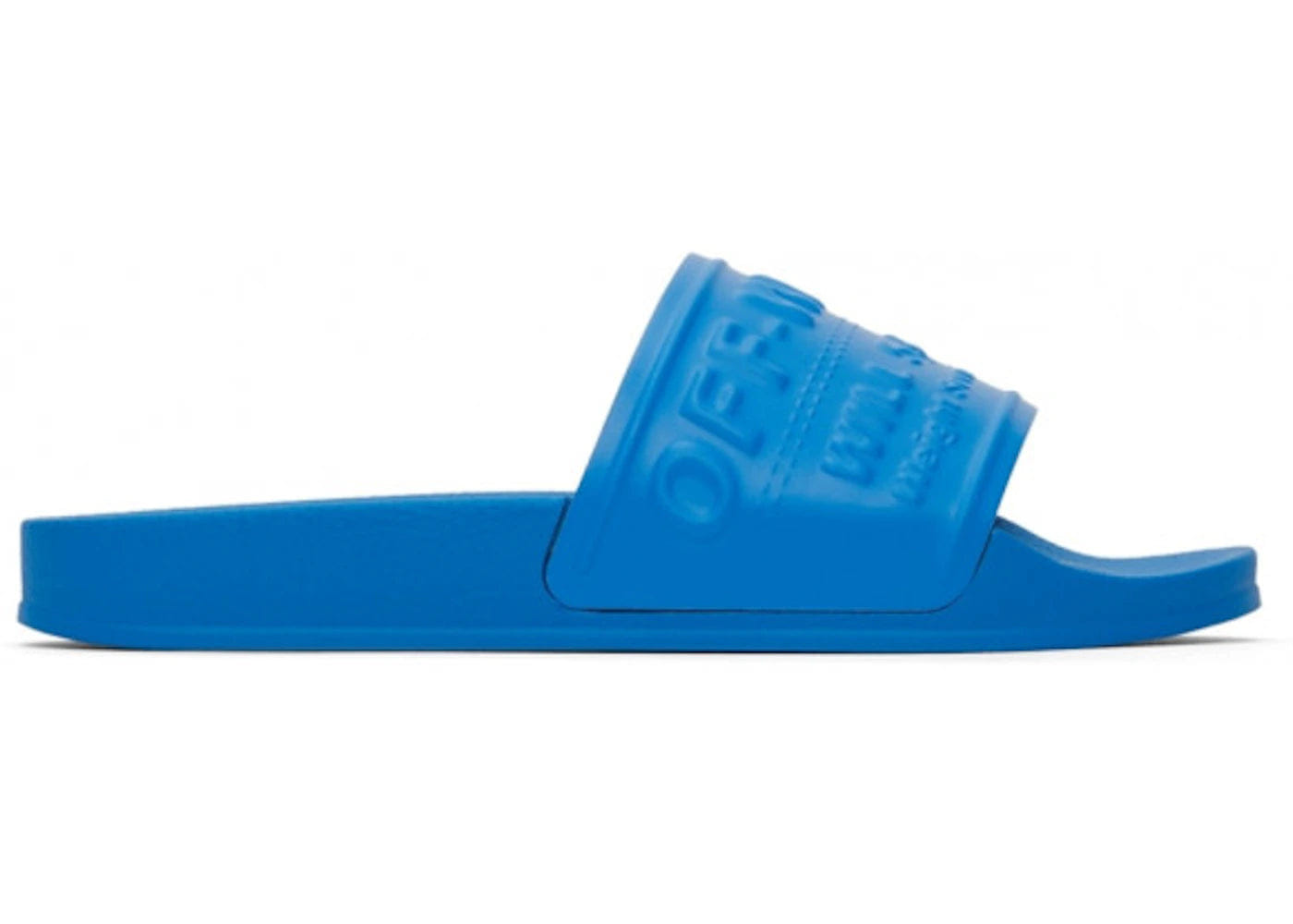 Off-White Hf Pool Slide Blue Womens