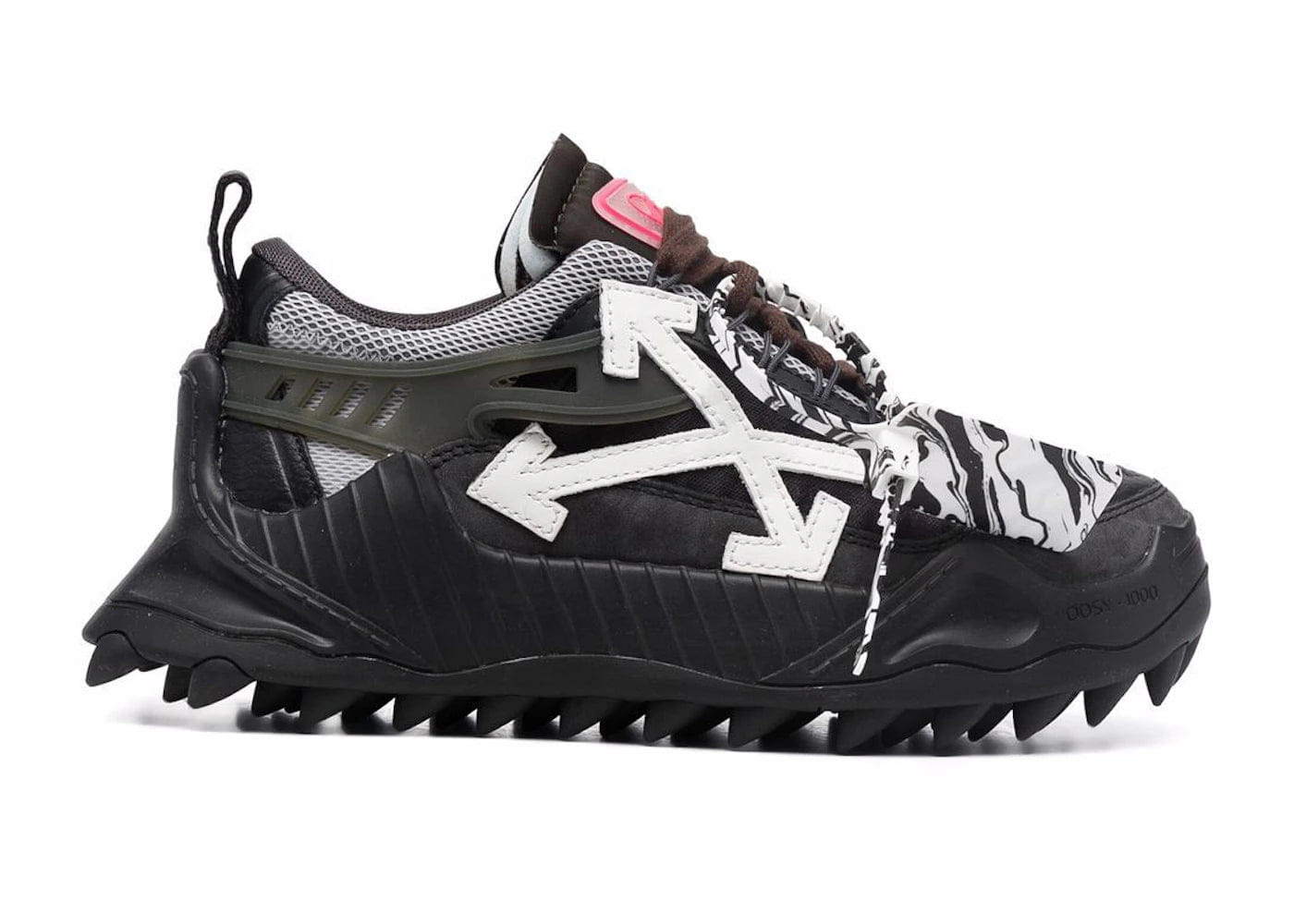 Off-White Odsy-1000 Black White Womens