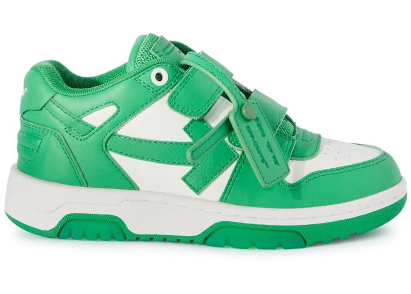 Off-White Out Of Office Straps White Green Kids