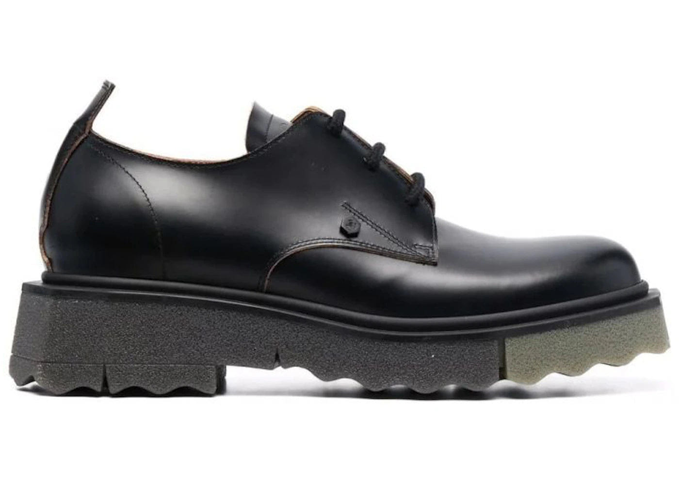 Off-White Sponge Derby Black