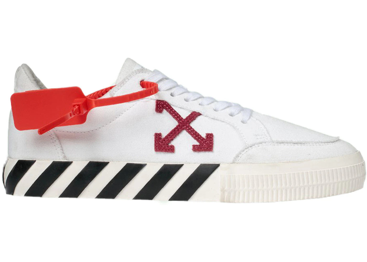 Off-White Vulc Low Canvas White Violet Ss20 Womens