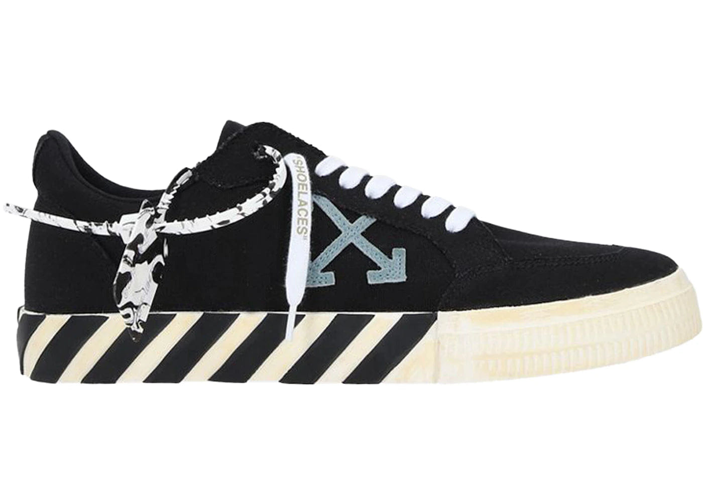 Off-White Vulc Low Eco Canvas Black White Blue