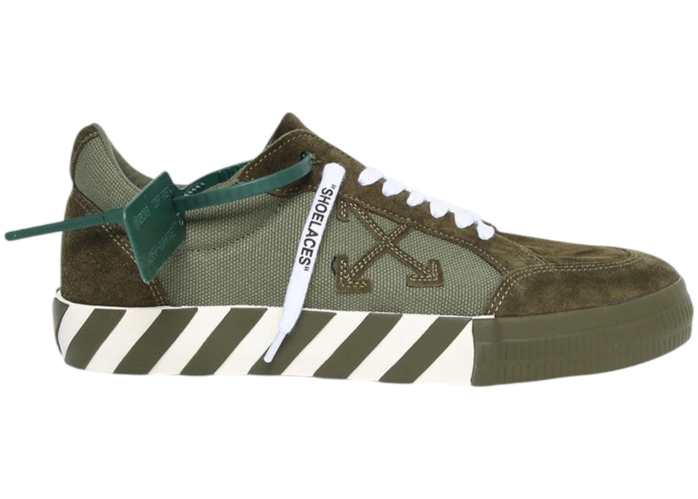Off-White Vulc Low Military Green