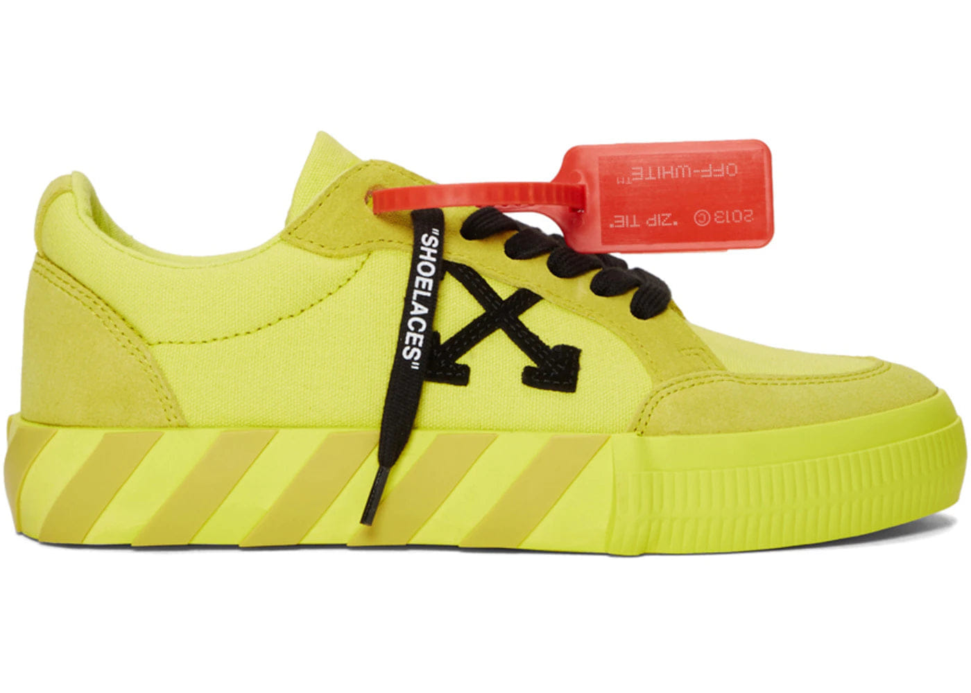 Off-White Vulc Low Yellow Canvas Fw19