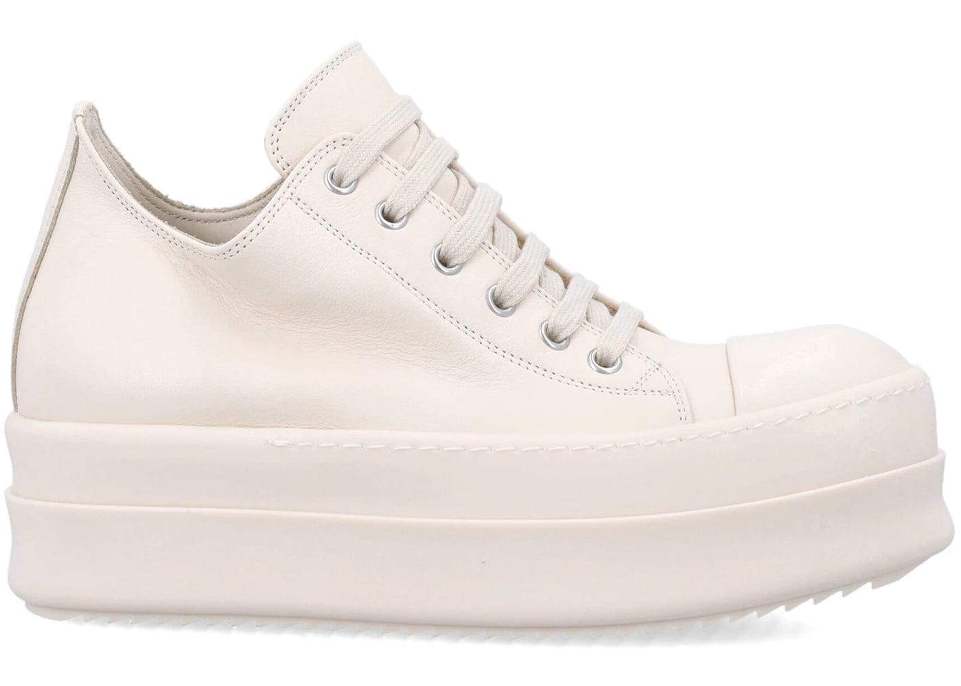 Rick Owens Hollywood Mega Bumper Low Milk Womens