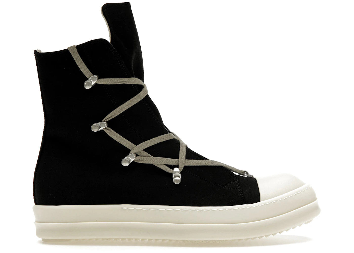 Rick Owens Lido Drkshdw Hexa High Black Milk