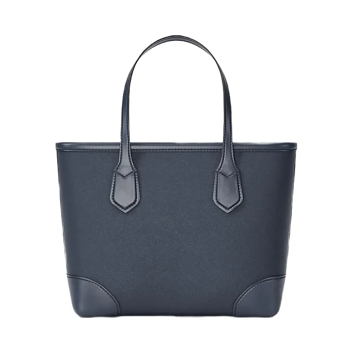 Michael Kors Eva Extra - Small Saffiano Leather Convertible Tote Bag Navy