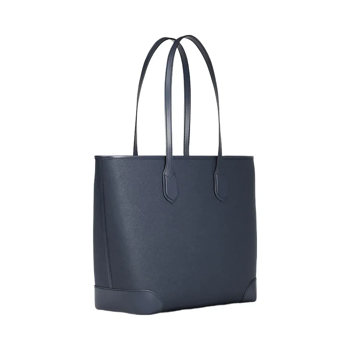 Michael Kors Eva Large Saffiano Leather Tote Bag Navy