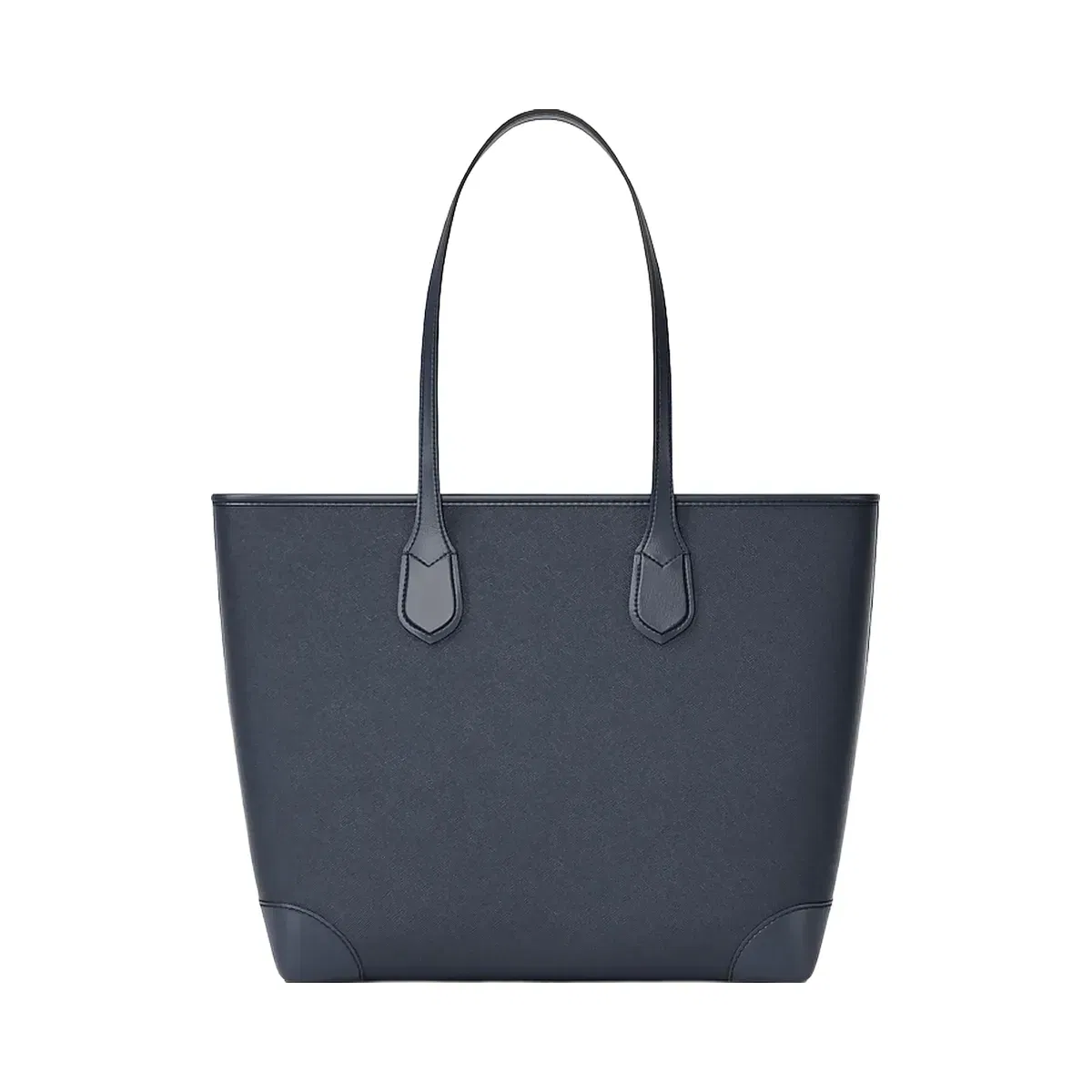 Michael Kors Eva Large Saffiano Leather Tote Bag Navy