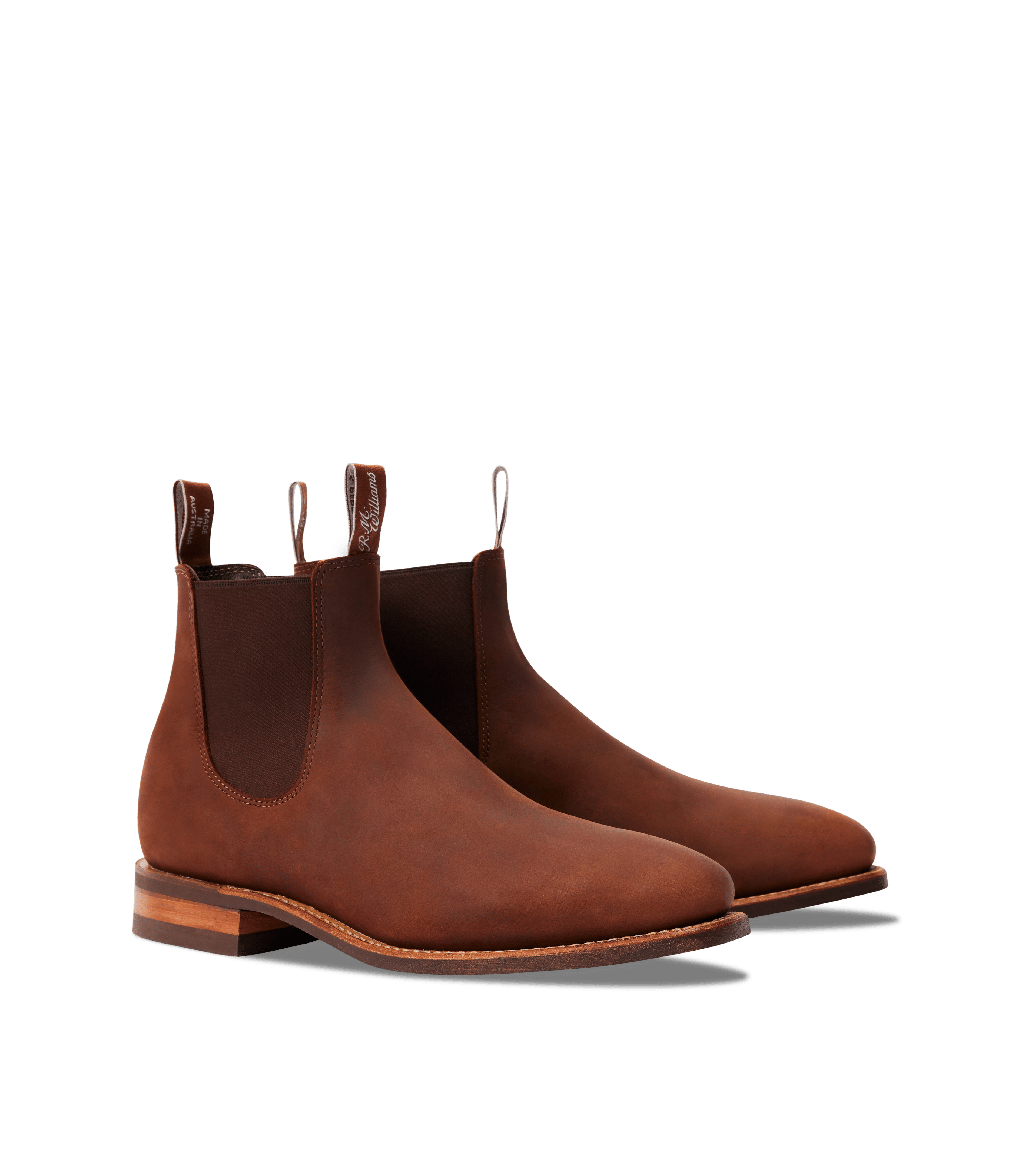 Craftsman boot bark oiled nubuck leather
