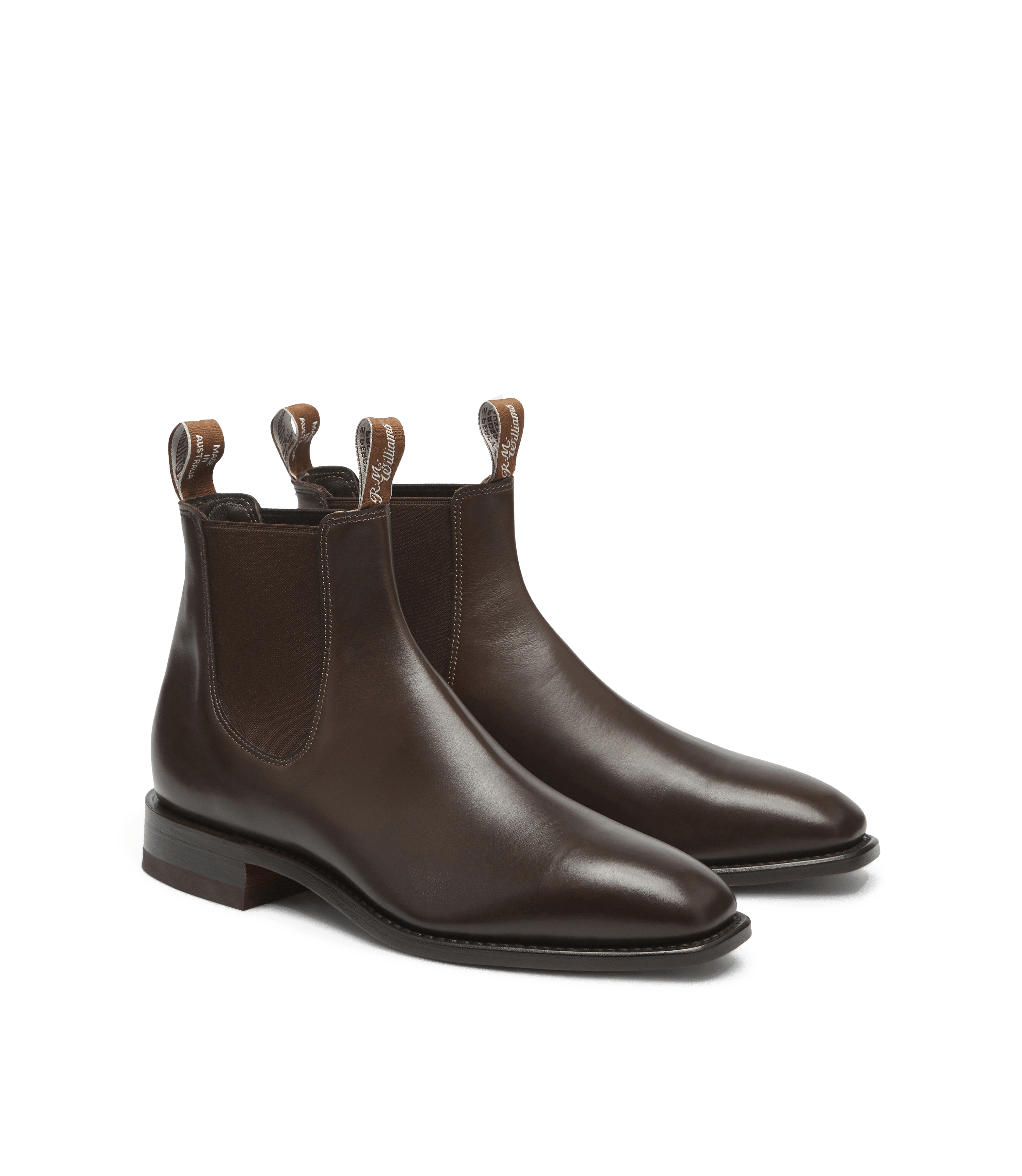 Signature Craftsman boot chestnut veal calf leather