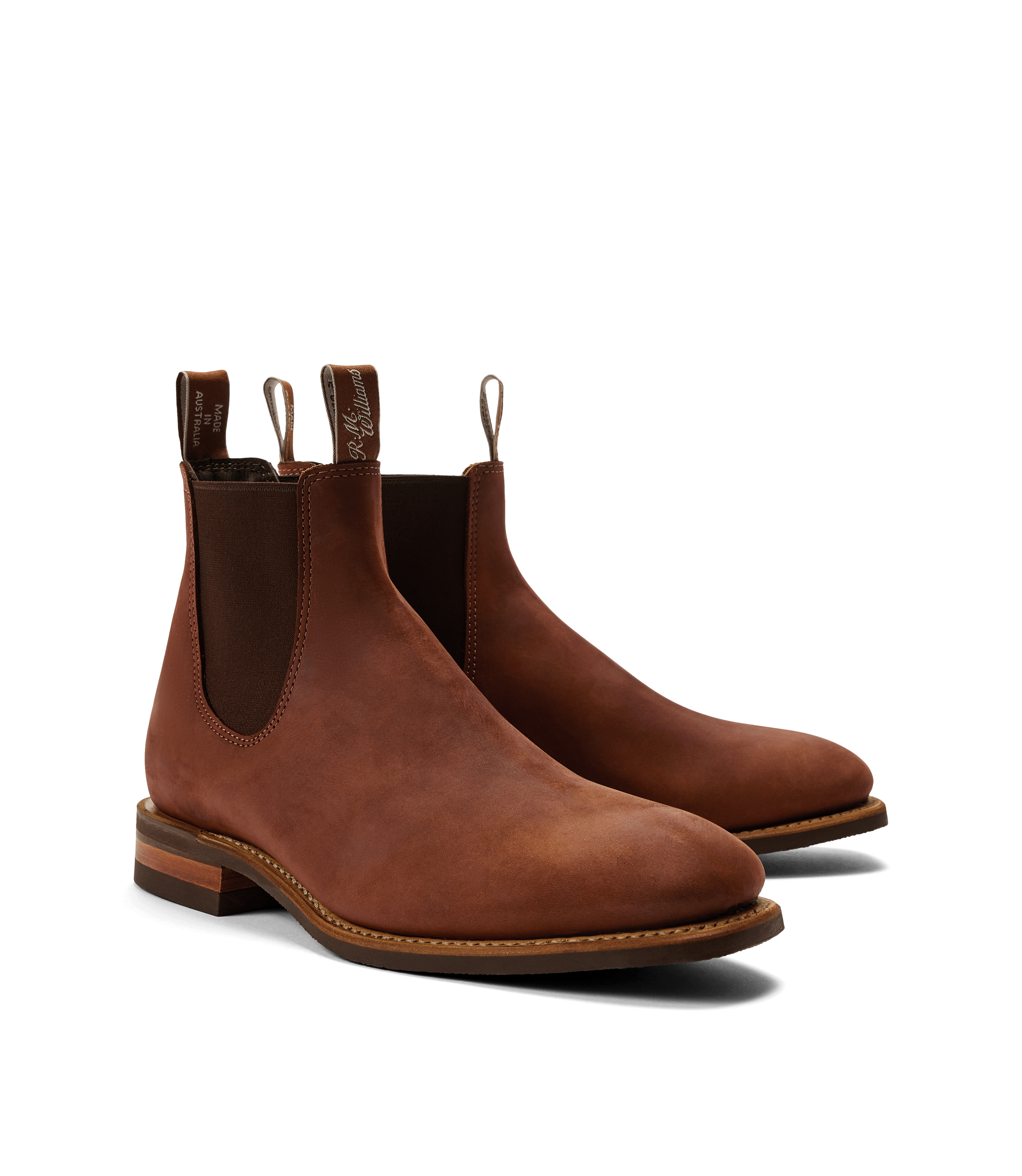 Tambo boot bark oiled nubuck leather