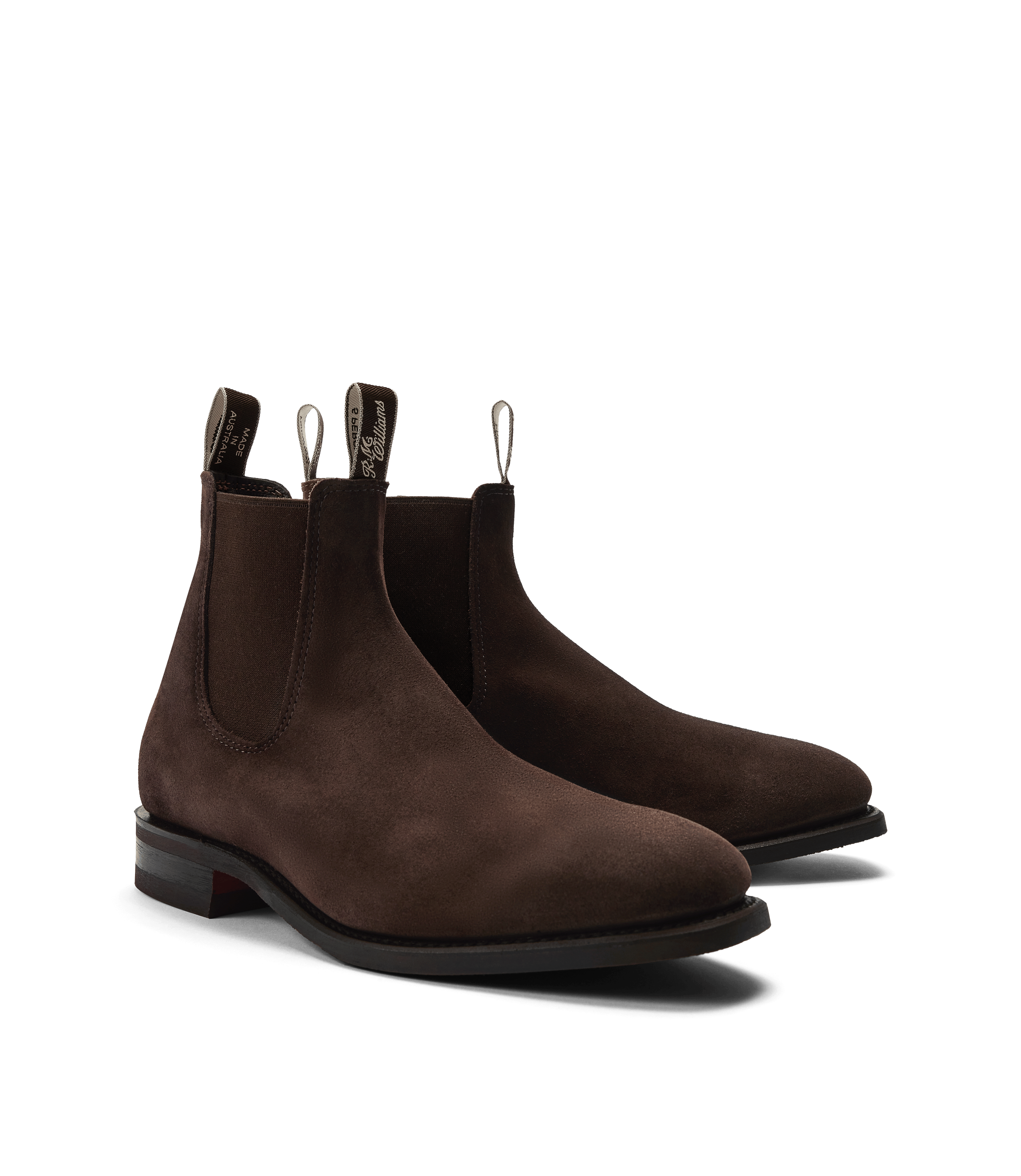 Tambo boot chocolate suede leather