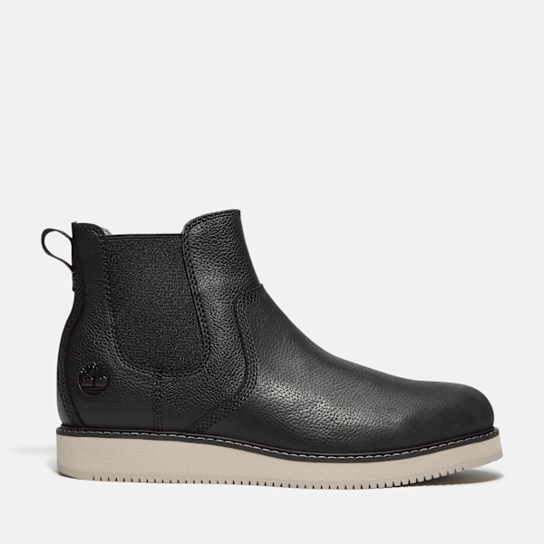 Timberland Redwood Edge Essential Chelsea Boot Black Full-Grain Men'S