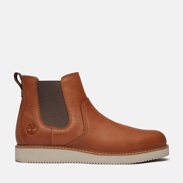 Timberland Redwood Edge Essential Chelsea Boot Brown Full-Grain Men'S