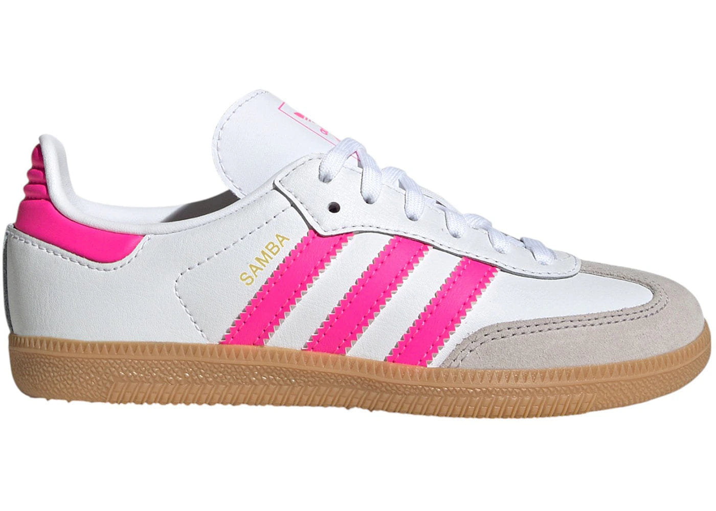Adidas Samba Og Cloud White Lucid Pink Gum Ps