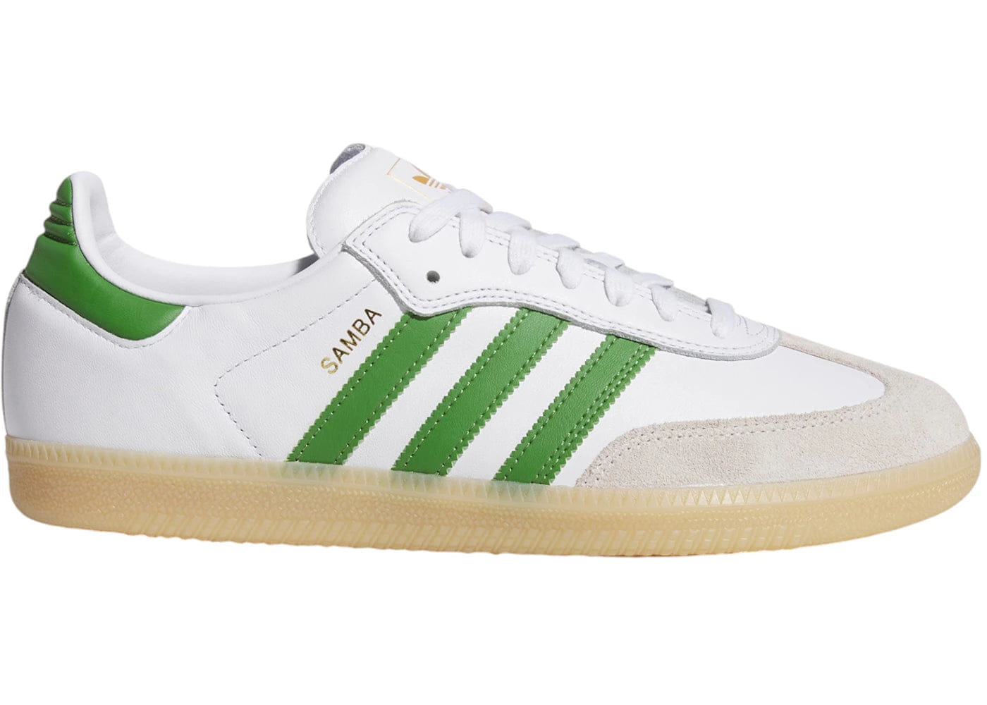 Adidas Samba Adv Cloud White Crew Green Gum
