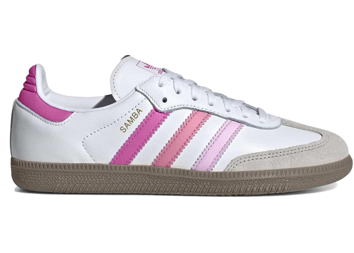 Adidas Samba Og White Orchid Fusion Gs