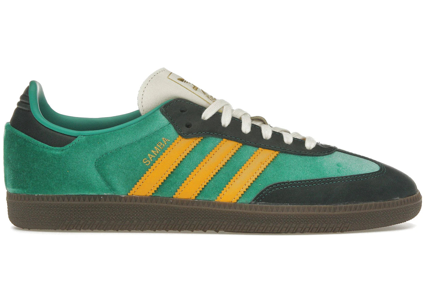 Adidas Samba Og Court Green Preloved Yellow Womens
