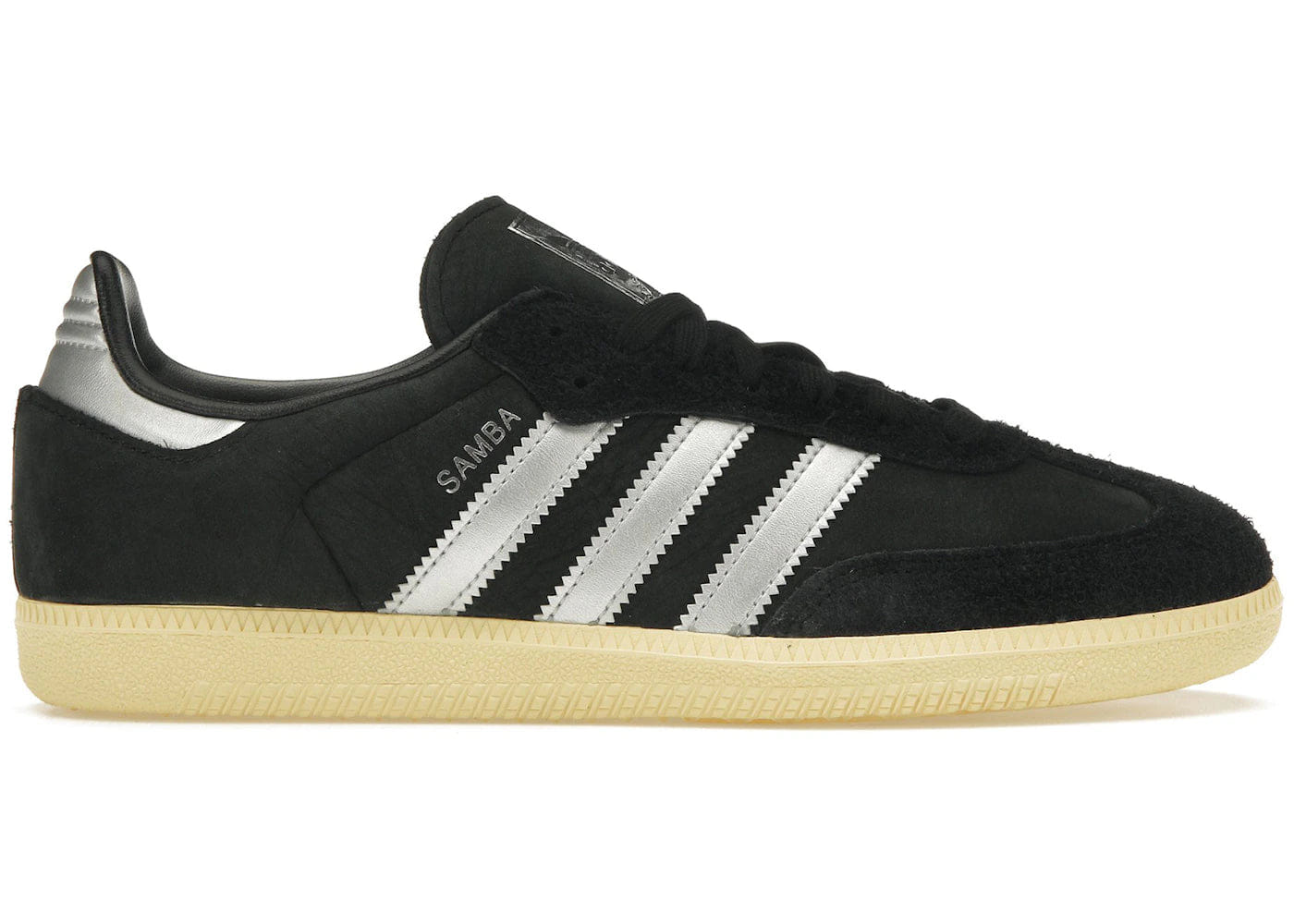 Adidas Samba Og Black Matte Silver Womens