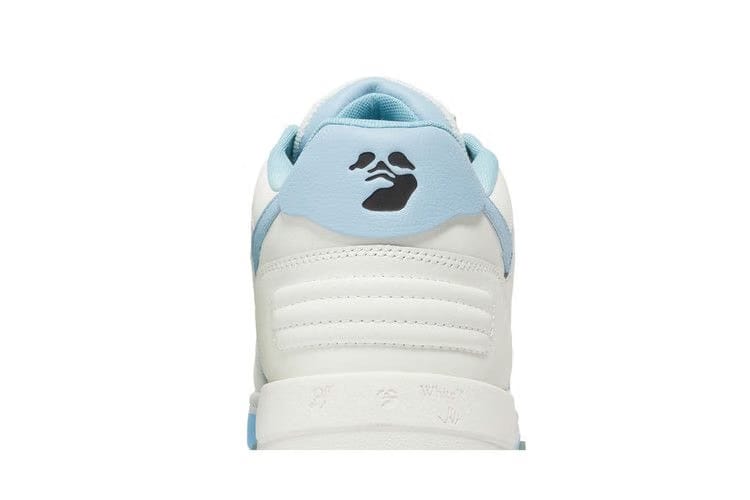 OFF-WHITE Out Of Office OOO 30 MM Low Tops White Blue