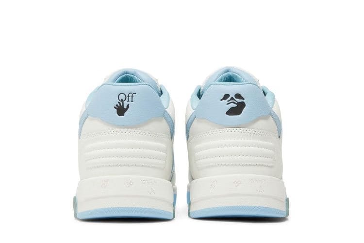 OFF-WHITE Out Of Office OOO 30 MM Low Tops White Blue