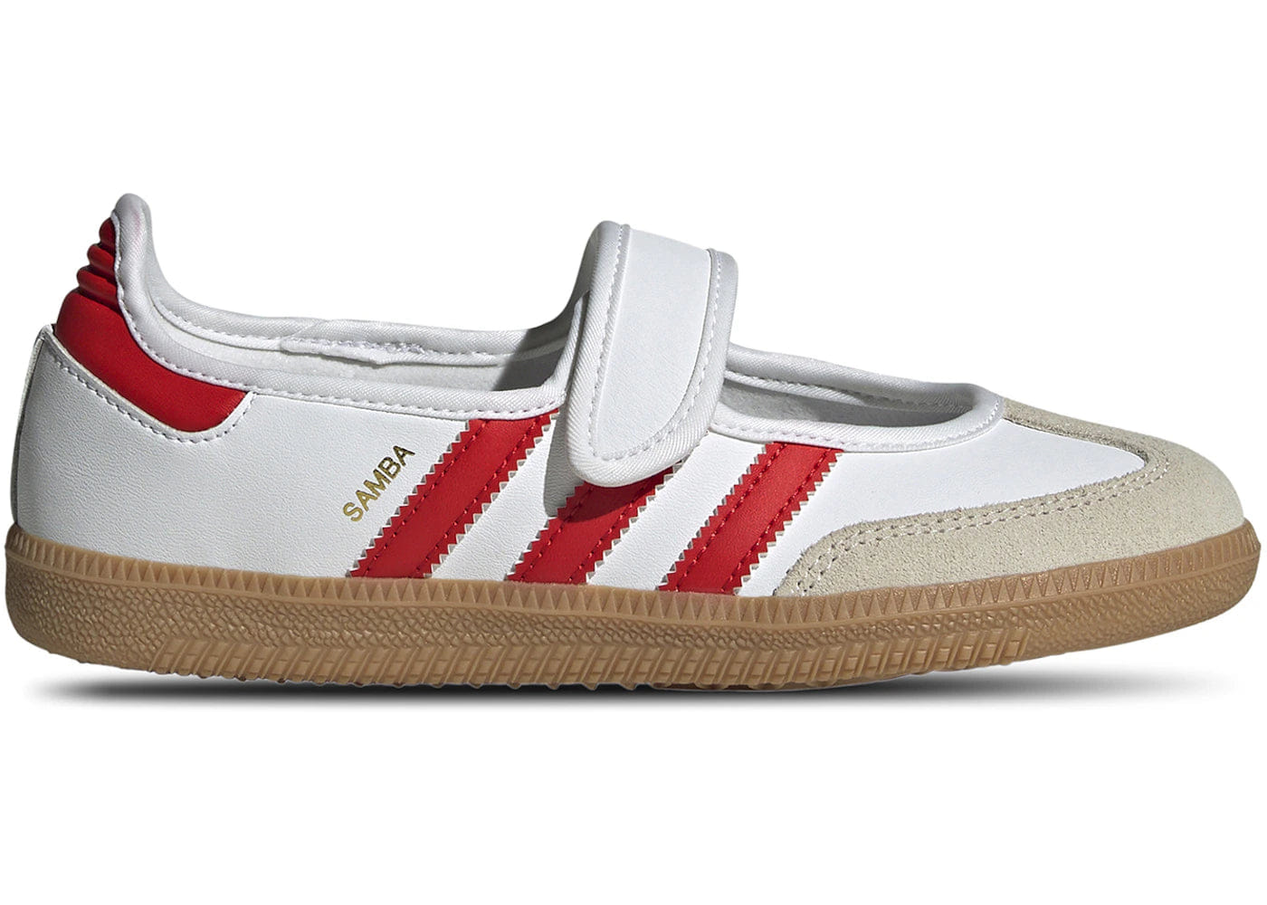 Adidas Samba Jane White Red Gum Gs
