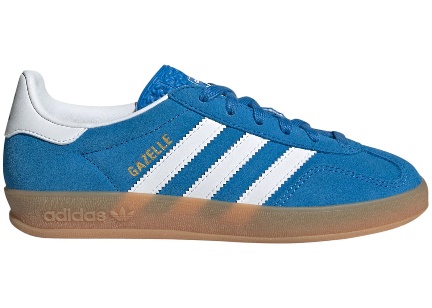 Adidas Gazelle Indoor Blue Bird Cloud White Gum Gs