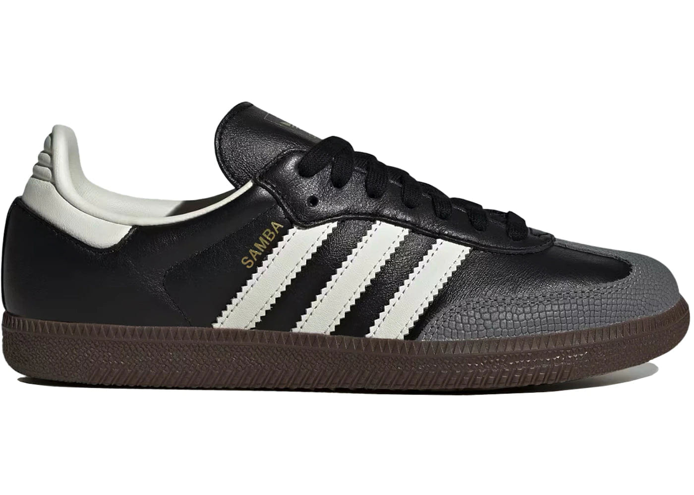 Adidas Samba Og Black Off White Gold Womens