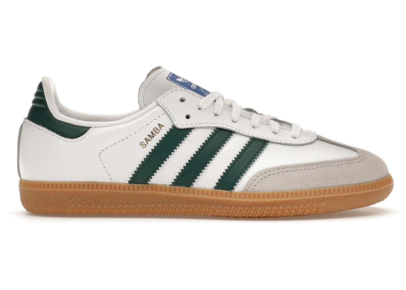 Adidas Samba Og White Collegiate Green Gum Kids
