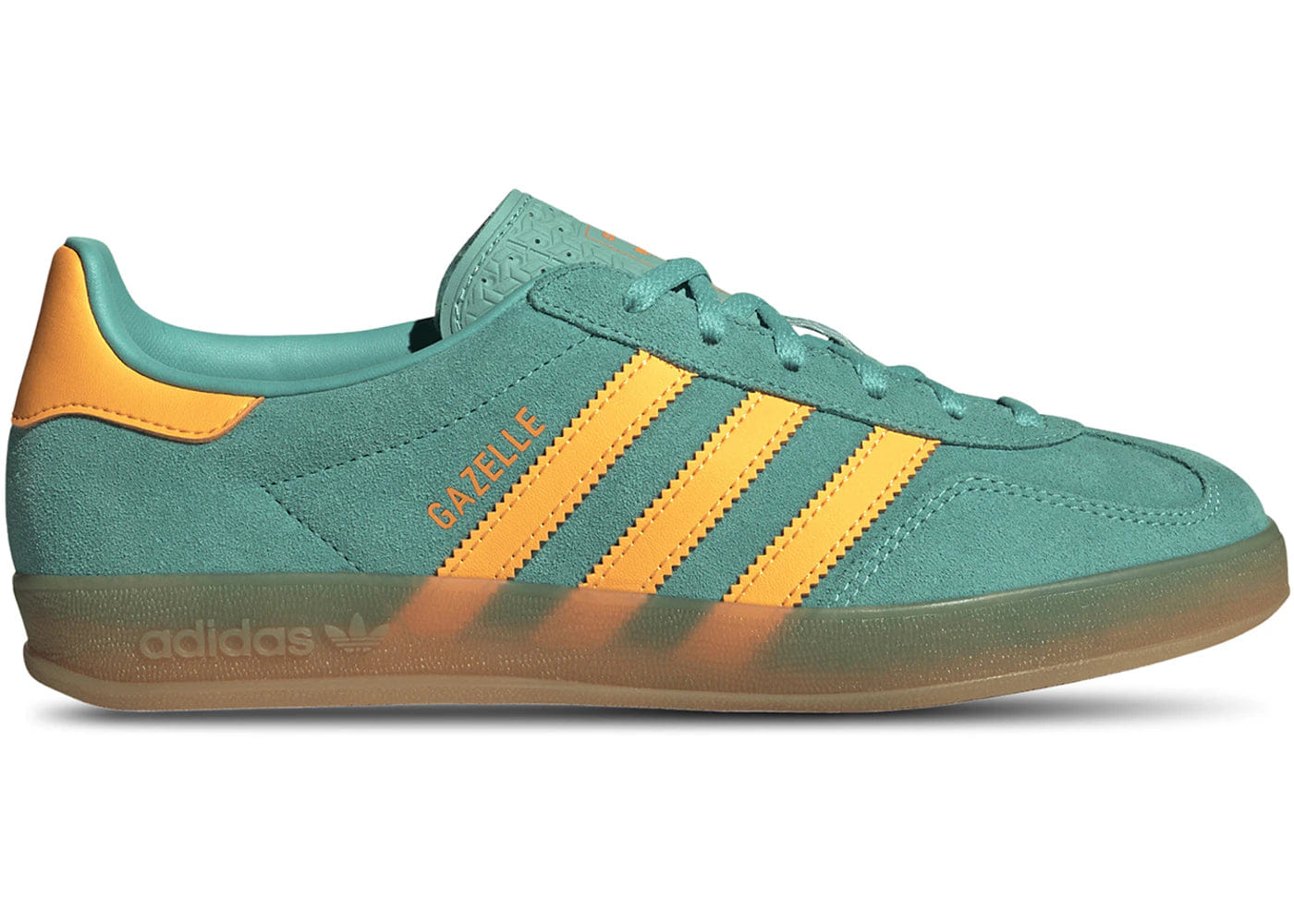 Adidas Gazelle Indoor Acid Mint Orange Womens
