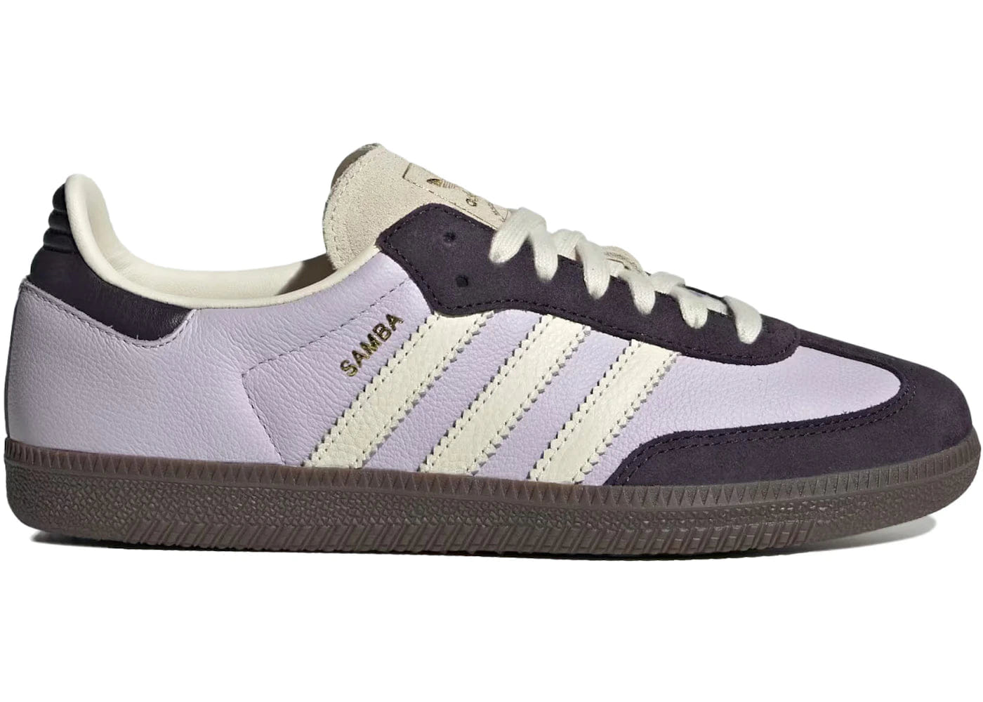 Adidas Samba Og Silver Dawn Aurora Black Womens