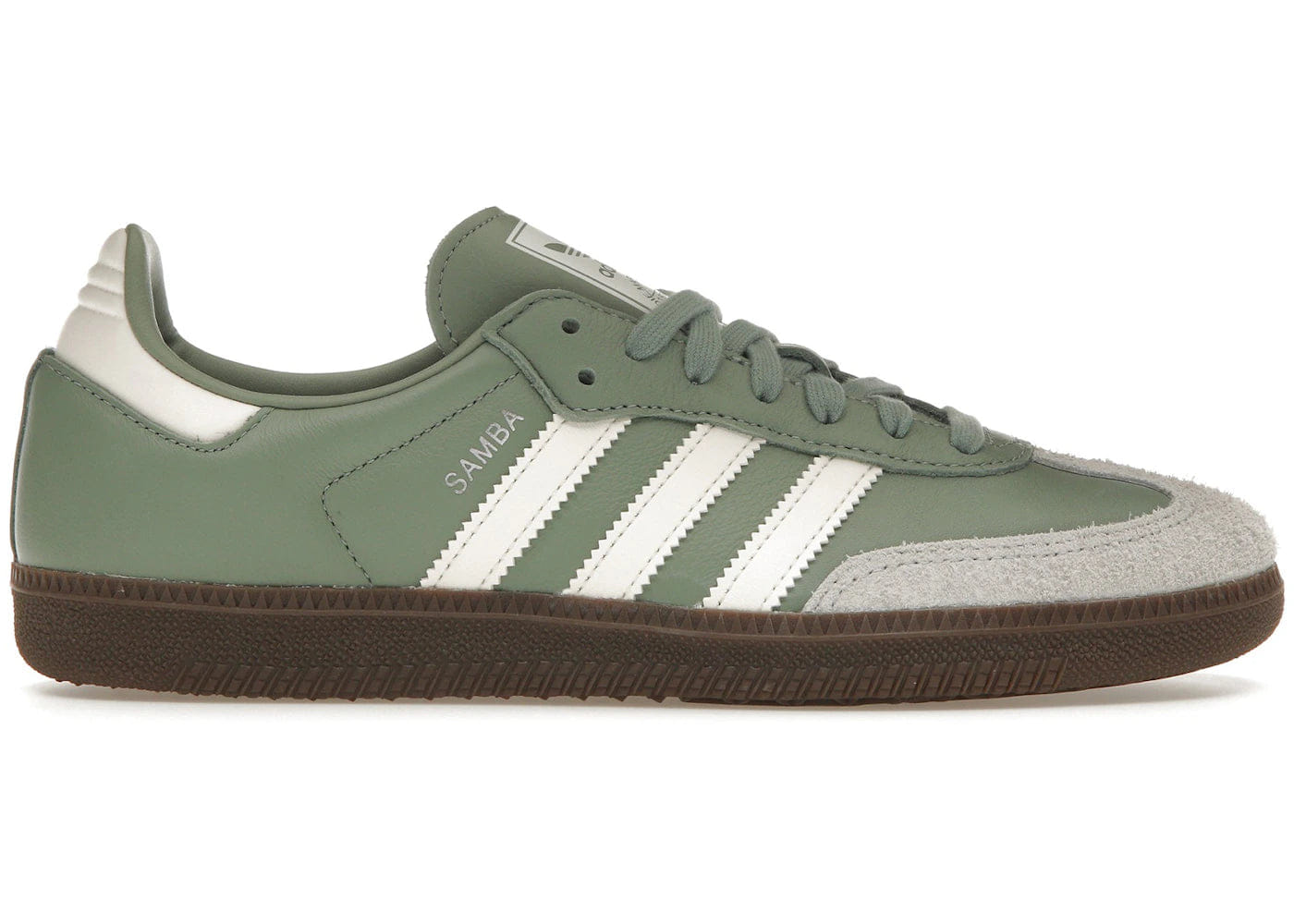 Adidas Samba Og Silver Green Chalk White