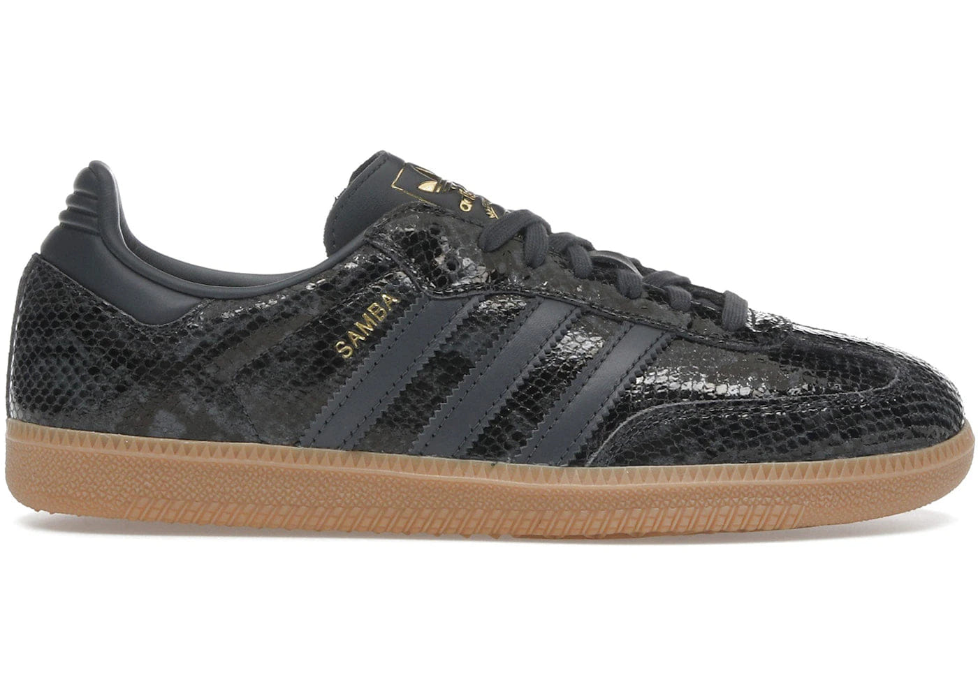 Adidas Samba Og Snakeskin Black Womens