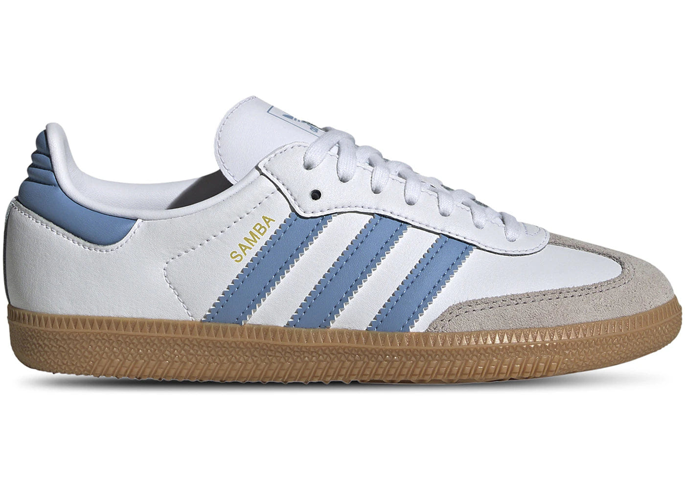Adidas Samba Og White Ash Blue Gs