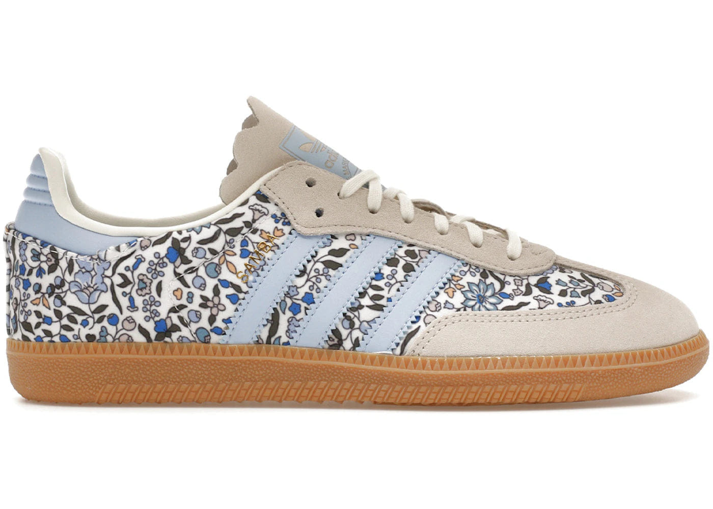 Adidas Samba Og Liberty London Blue Floral Gs