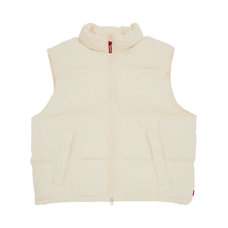Supreme x Nike Denim Puffer Vest Natural