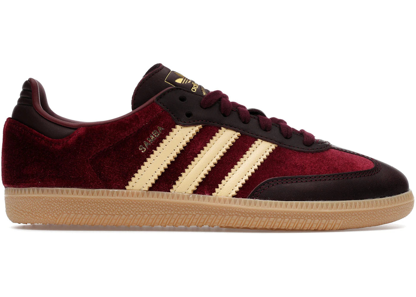 Adidas Samba Og Shadow Red Velvet Womens