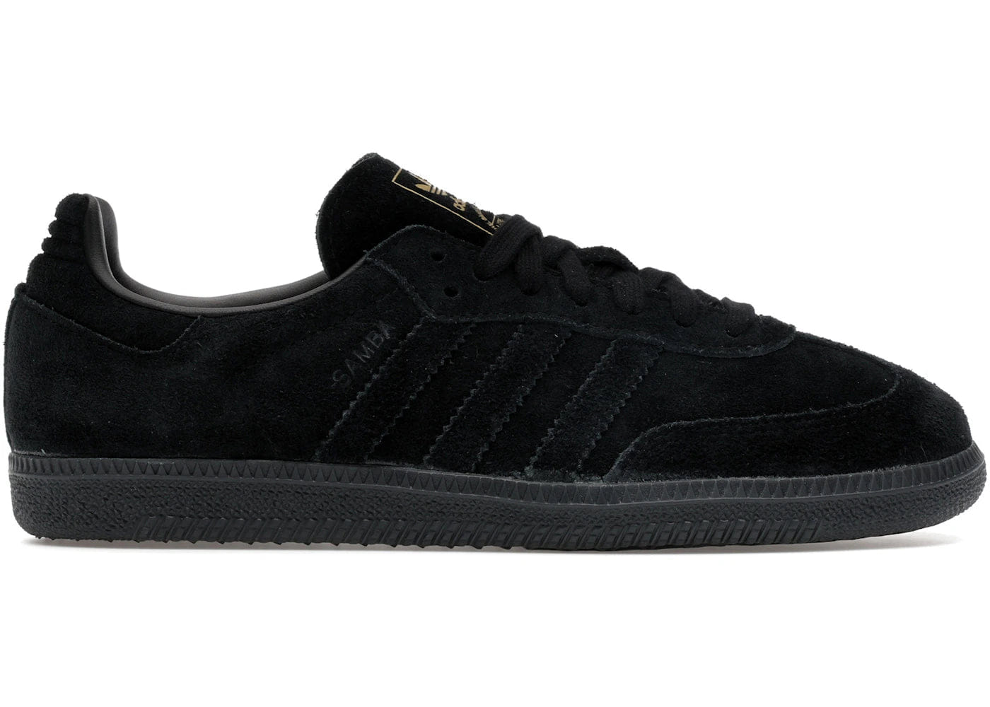 Adidas Samba Og Core Black Gold Metallic