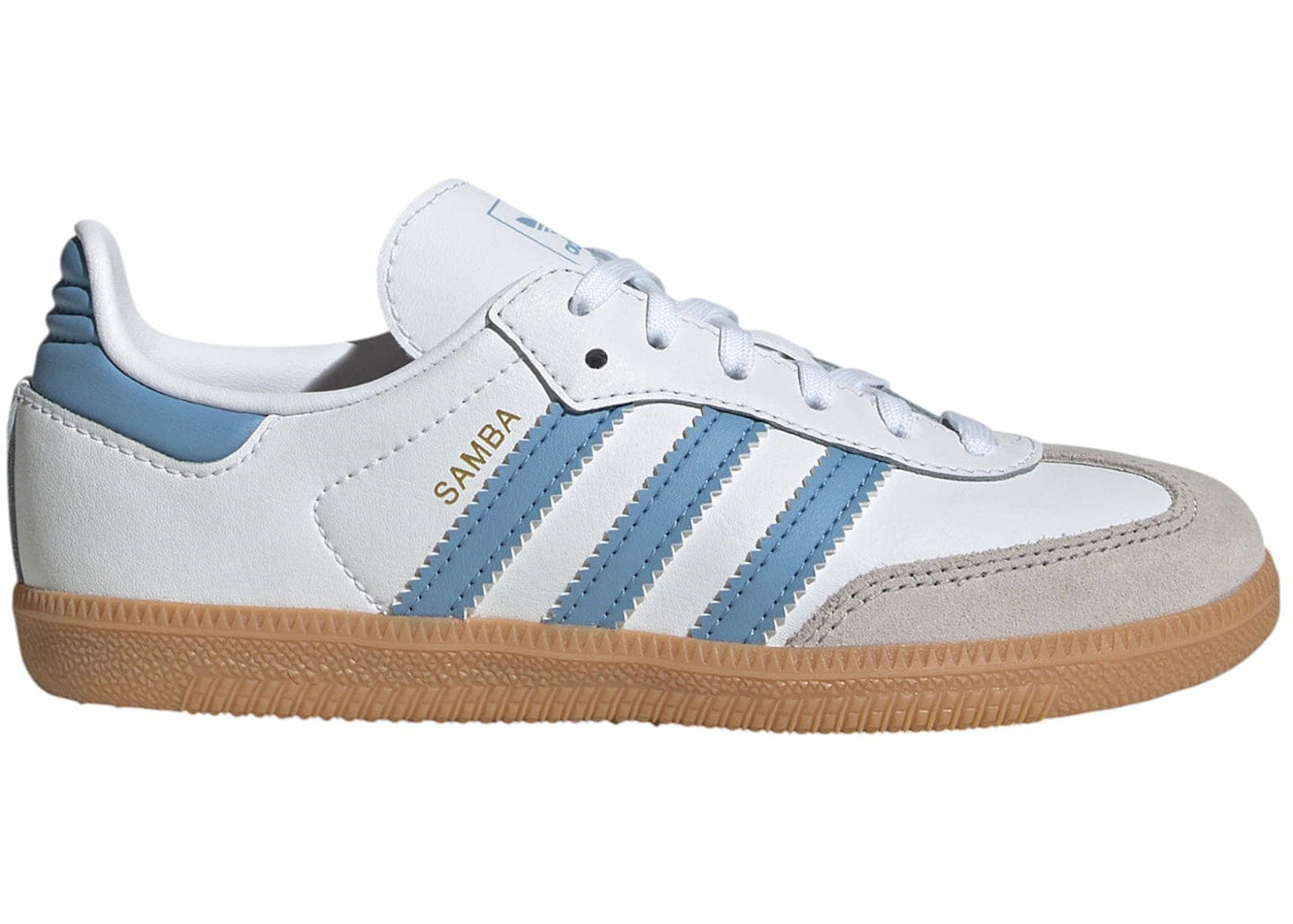Adidas Samba Og Cloud White Ash Blue Gum Ps