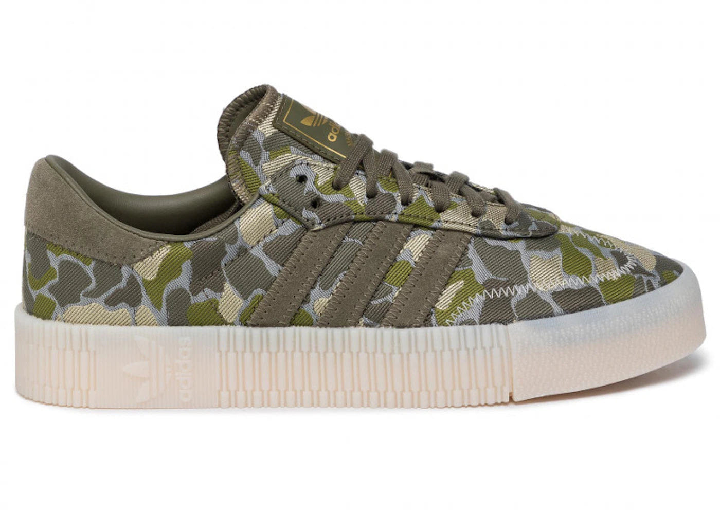 Adidas Sambarose Olive Camo Womens