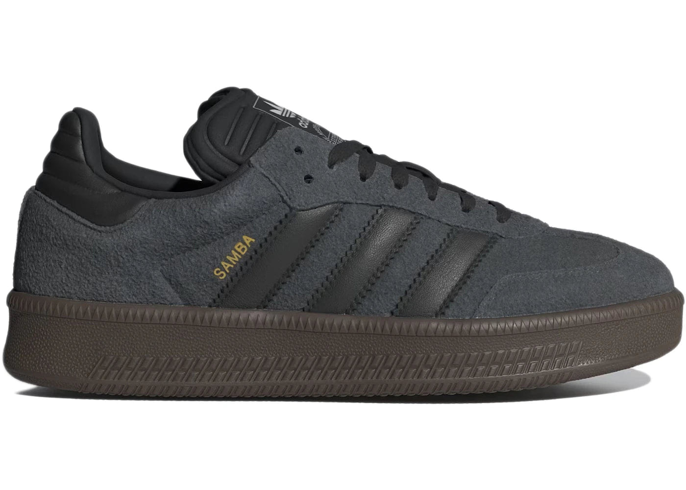 Adidas Samba Xlg Grey Black Gum