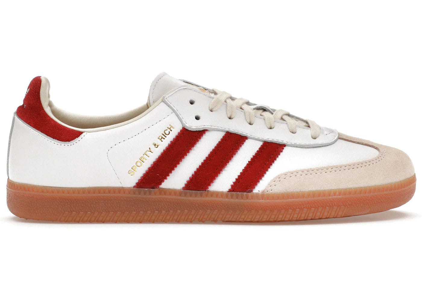 Adidas Samba Sporty & Rich White Collegiate Burgundy