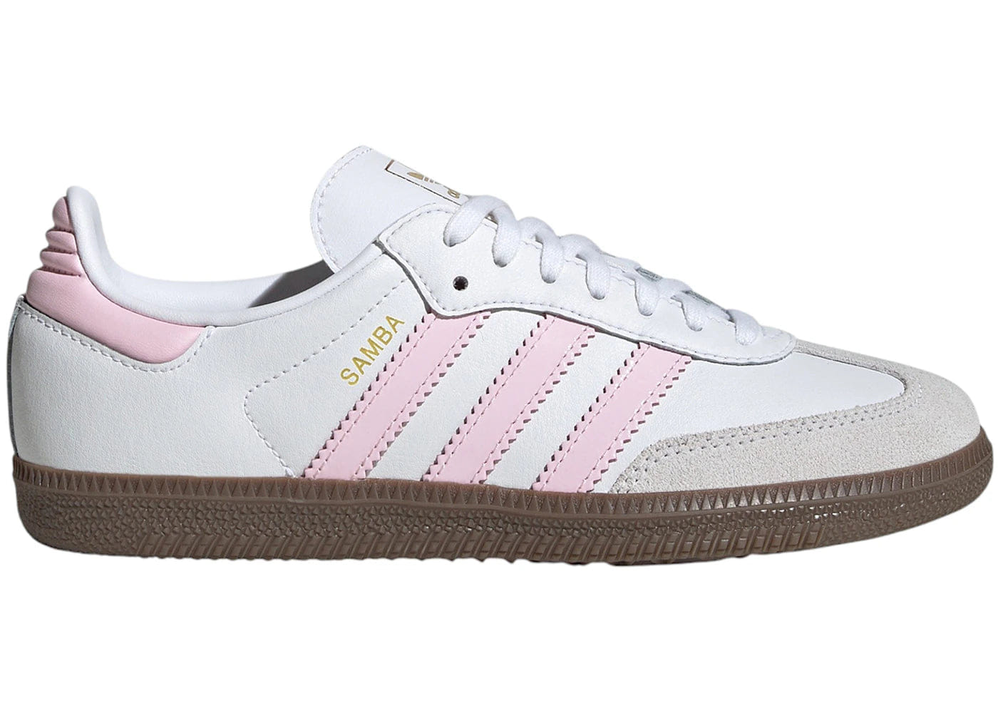Adidas Samba Og White Clear Pink Gum Gs