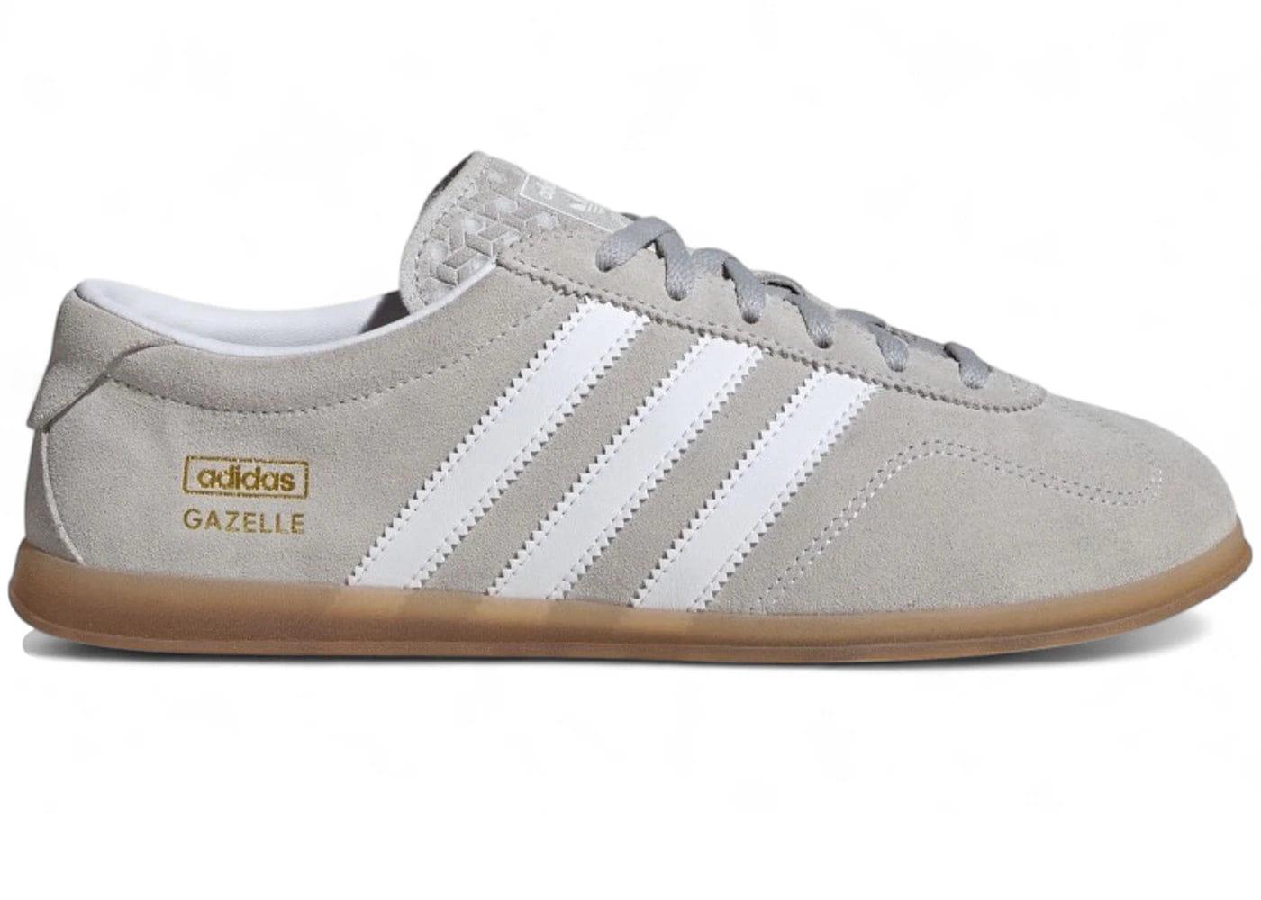 Adidas Gazelle Lo Pro Grey White Gum Womens