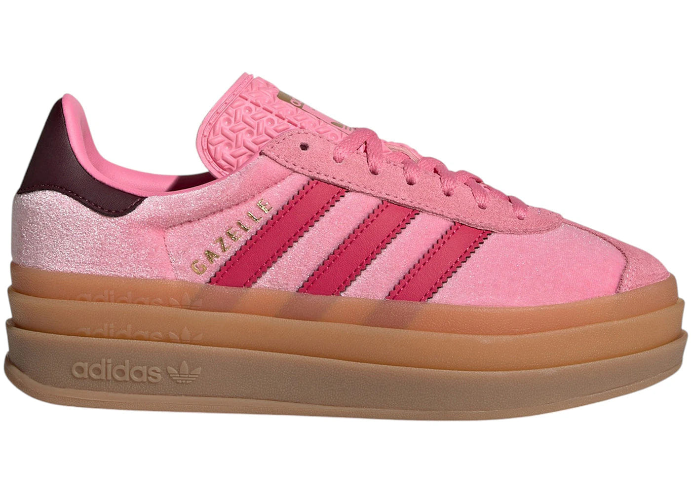 Adidas Gazelle Bold Bliss Pink Ruby Red Gs